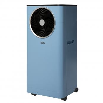 Кондиционер мобильный Ballu Twinkle BPAC-09 DWB/N6 Blue в комплекте с адаптером Ballu UniPort 1.0 — общий вид