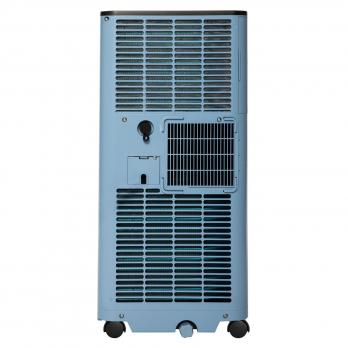 Кондиционер мобильный Ballu Twinkle BPAC-09 DWB/N6 Blue в комплекте с адаптером Ballu UniPort 1.0 — общий вид