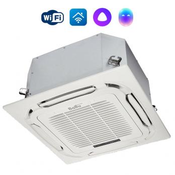 Комплект Ballu Machine BLC_C-18HN1_21Y (compact) полупромышленной сплит-системы, кассетного типа — общий вид