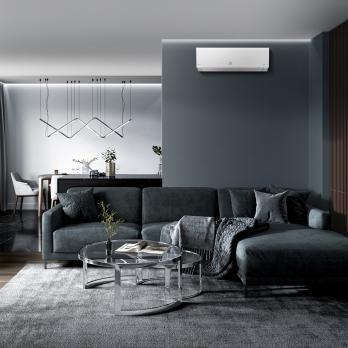 Сплит-система инверторного типа Electrolux Enterprise Super DC EACS/I-09HEN-WHITE/N8_24Y комплект — общий вид