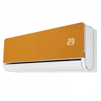 Панель для сплит-системы Ballu Boho DC inverter, цвет HONEY YELLO — общий вид