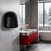 Сушилка для рук электрическая Royal Thermo RTHD-1100 Black — фото 10
