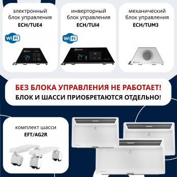 Модуль отопительный электрического конвектора Electrolux серии Air Gate Transformer ECH/AG2-1500 T — общий вид