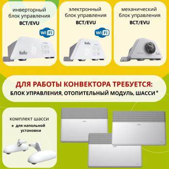 Блок управления Transformer Electronic Ballu BCT/EVU-E — общий вид