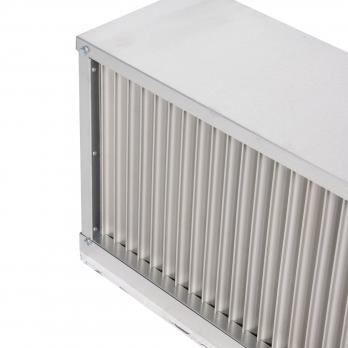 Охладитель фреоновый Shuft для прямоугольных каналов WHR-R 700*400-3 — общий вид