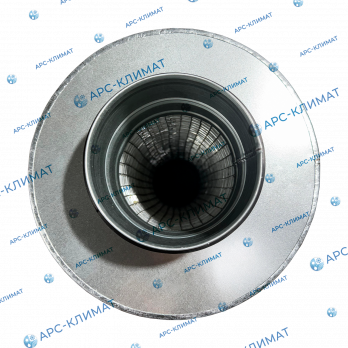 Шумоглушитель канальный круглый SRD-125/900 Уплотнитель на фланце