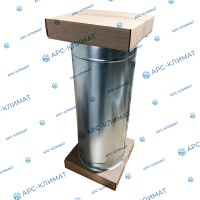 Шумоглушитель канальный круглый SRD-160/900 Уплотнитель на фланце