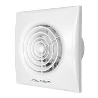 Вентилятор вытяжной Royal Thermo Sunrise RAFR 120 V с обратным клапаном — фото 2