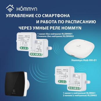 Вентилятор вытяжной Electrolux серии Glass EAFG-100 black — общий вид