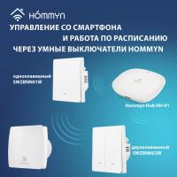 Вентилятор вытяжной Electrolux серии Glass EAFG-120 white — фото 6