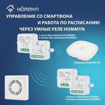 Вентилятор вытяжной Electrolux серии Slim EAFS-150TH с таймером и гигростатом — общий вид