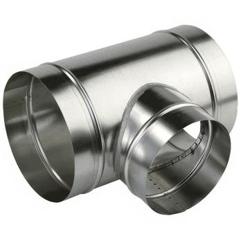 Тройник НЕОКЛИМАТ оцинкованный 90 D 200/100 0,5 мм — общий вид
