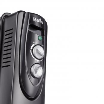 Масляный радиатор Ballu Classic black BOH/CL-07BRN 1500 (7 секций) — общий вид