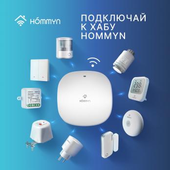 Блок управления (шлюз) HOMMYN Hub HH-01 — общий вид